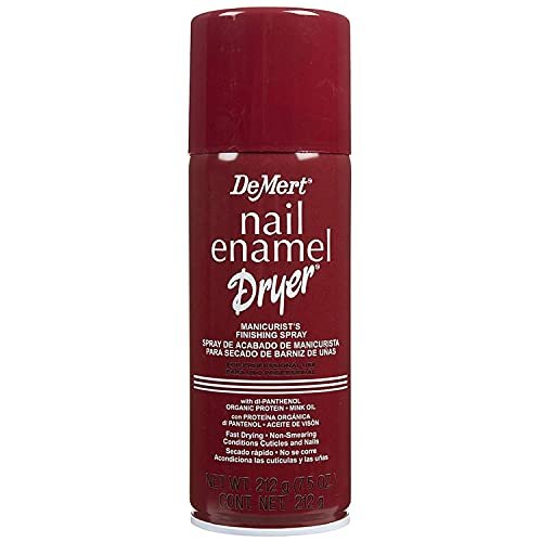 DEMERT Nail Enamel Dryer Finishing Spray – Schnelltrocknender Nagellack-Trockenspray für perfekte Nägel