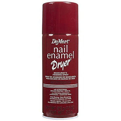 DEMERT Nail Enamel Dryer Finishing Spray – Schnelltrocknender Nagellack-Trockenspray für perfekte Nägel