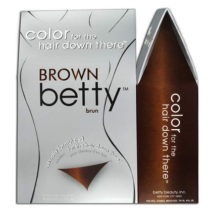 Betty Beauty Brown Betty – Intim-Haarfarbe für den Bikini-Bereich