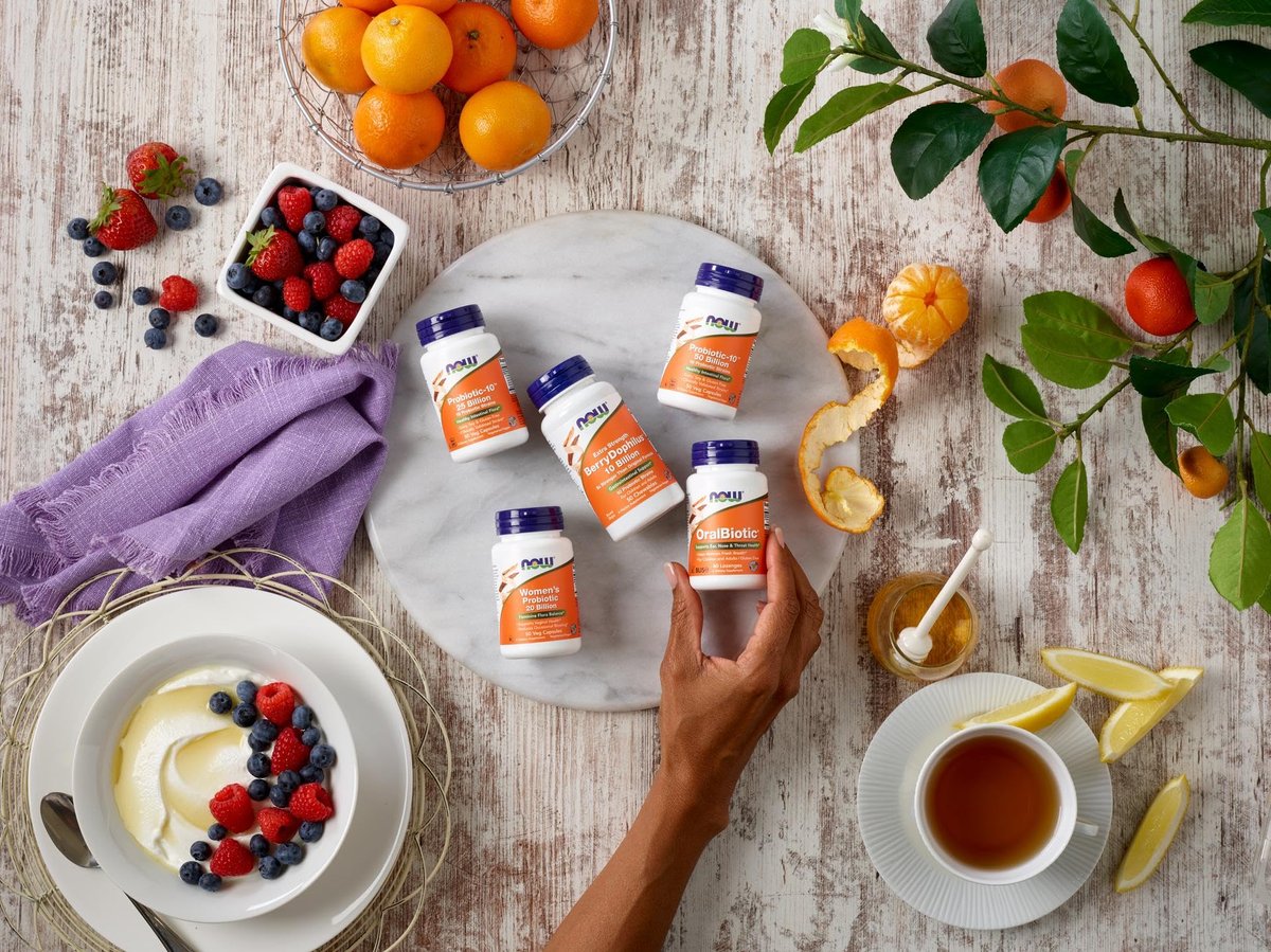 NOW Foods OralBiotic™ Lutschtabletten für Erwachsene und Kinder, 60 Lutschtabletten