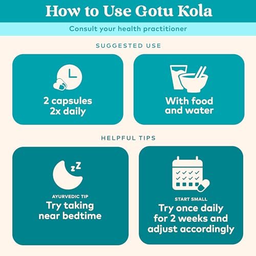 ORGANIC INDIA Gotu Kola Kräuterergänzung – Adaptogen für Gehirn & Nervensystem, vegan, glutenfrei, koscher, USDA Bio, Nicht-GVO, beruhigend, geistige Klarheit – 90 Kapseln