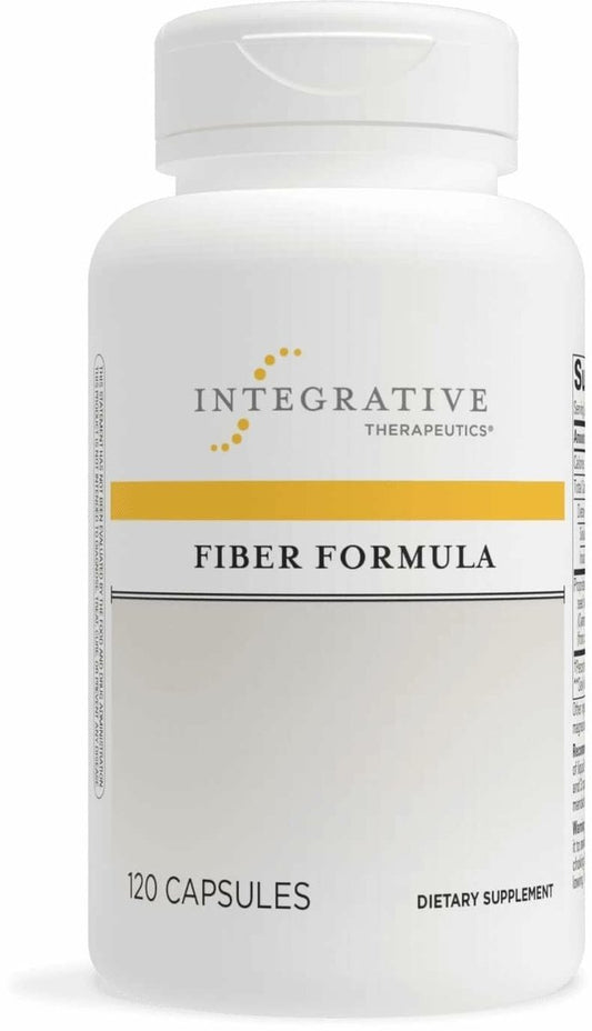 Integrative Therapeutics Fiber Formula – Ballaststoffpräparat für gesunde Verdauung und Darmflora – 120 Kapseln (24 Portionen) – vegan & laktosefrei