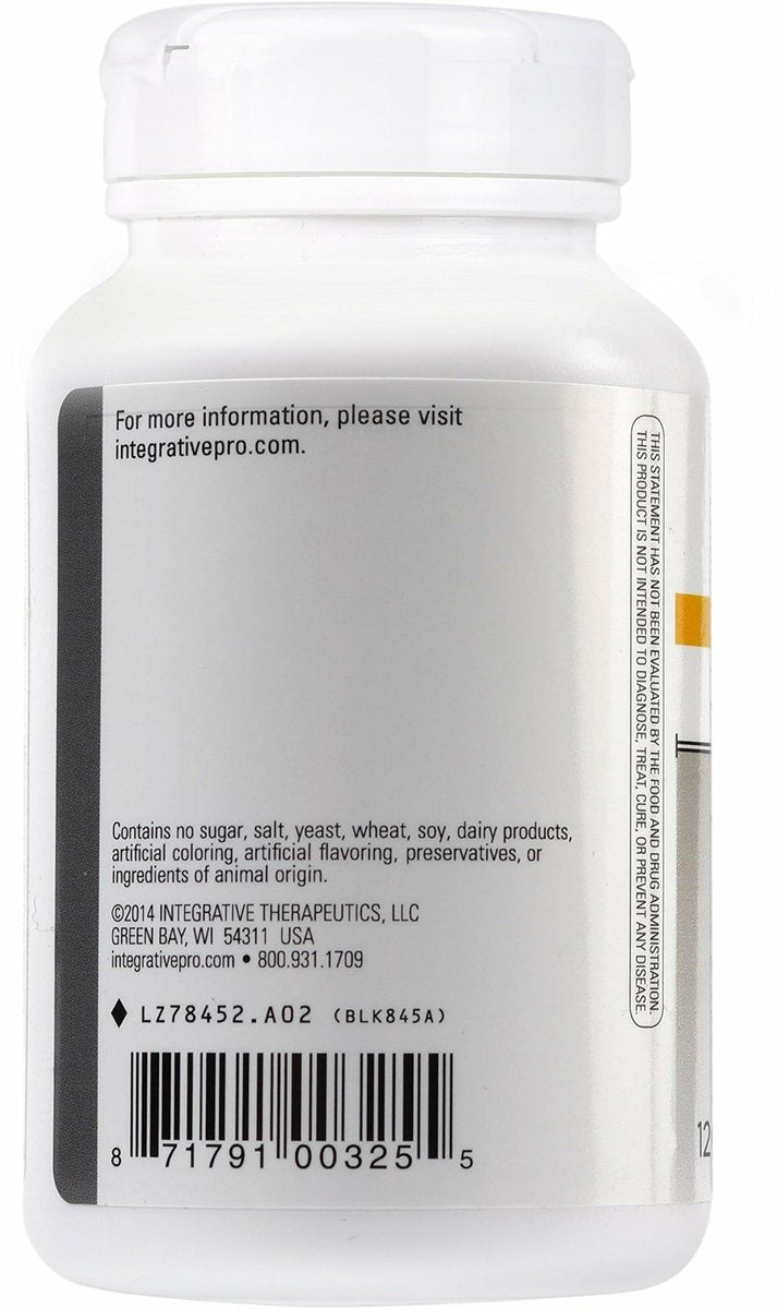 Integrative Therapeutics Fiber Formula – Ballaststoffpräparat für gesunde Verdauung und Darmflora – 120 Kapseln (24 Portionen) – vegan & laktosefrei