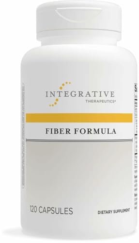 Integrative Therapeutics Fiber Formula – Ballaststoffpräparat für gesunde Verdauung und Darmflora – 120 Kapseln (24 Portionen) – vegan & laktosefrei