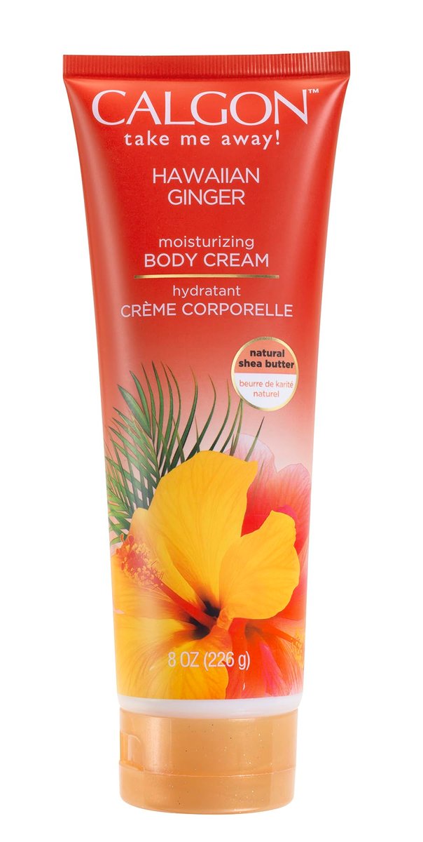 Calgon Hawaiian Ginger Hautpflegende Körpercreme für Frauen, 237 ml