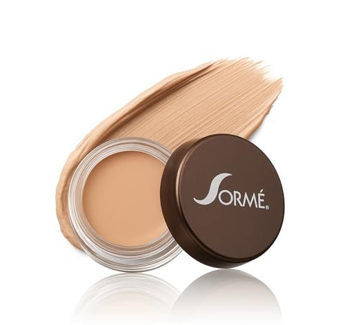Sorme Cosmetics PRO Under Shadow Primer – Transparenter Lidschatten-Primer für langanhaltendes, knitterfreies Augen-Make-up – Nude, wasserfest, 0,18 oz