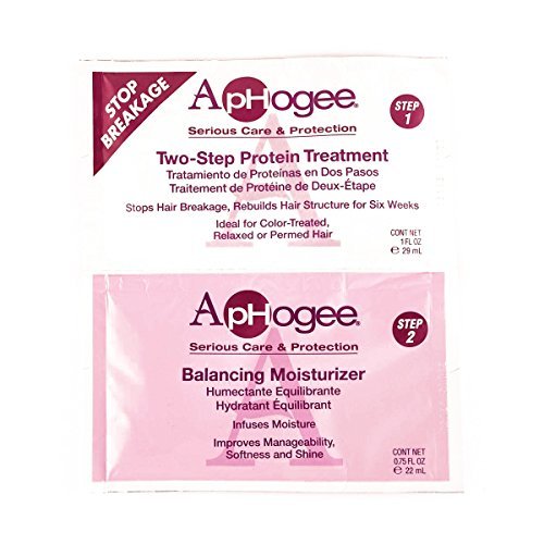 ApHogee Zweistufen-Proteinbehandlung & Feuchtigkeitsausgleich – Repariert geschädigtes Haar, stärkt und spendet Feuchtigkeit – 1 Stück