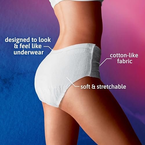 TENA Super Plus Inkontinenzslip für Damen, schwere Saugfähigkeit, X-Large, 1 Packung - 14 Stück