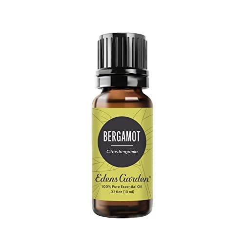 Edens Garden Bergamot Ätherisches Öl – 100% rein, premium, unverdünnt, natürlich, therapeutisch, für Diffuser, Kerzen, Wäsche, kindersicher, 10 ml (0,33 fl oz)