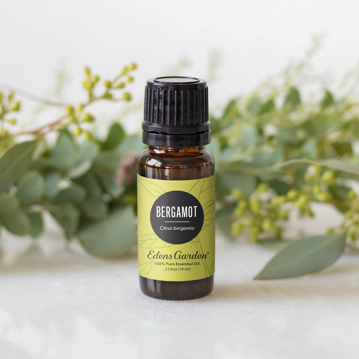 Edens Garden Bergamot Ätherisches Öl – 100% rein, premium, unverdünnt, natürlich, therapeutisch, für Diffuser, Kerzen, Wäsche, kindersicher, 10 ml (0,33 fl oz)