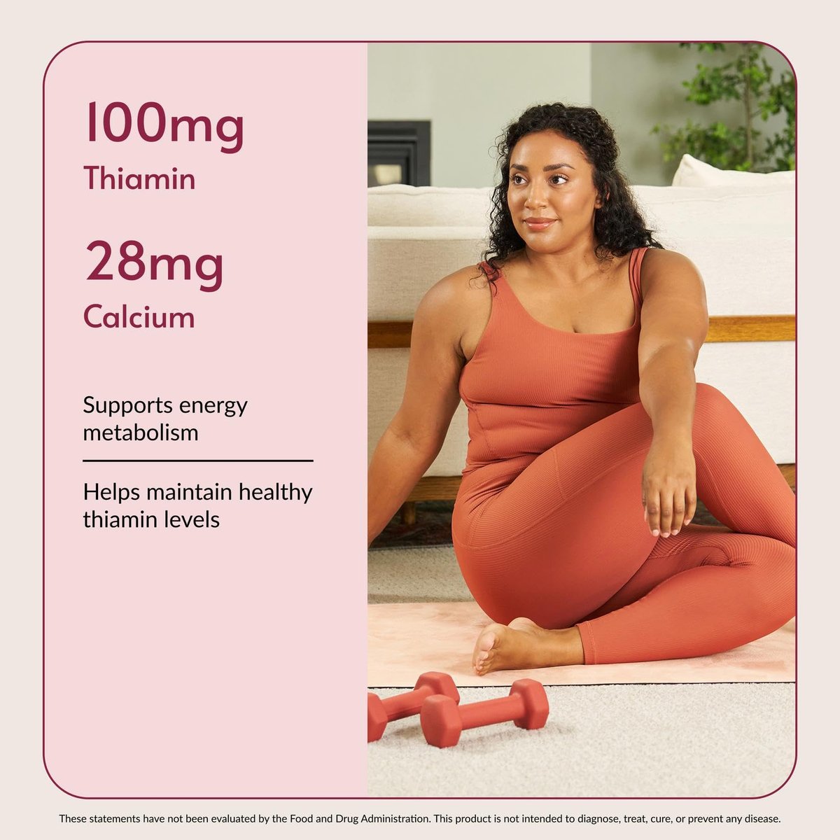 Bariatric Advantage Vitamin B1 Thiamin - 100 mg Thiaminmononitrat - Leicht verdaulich - Entwickelt für bariatrische Patienten - Unterstützt die Energieproduktion* - 90 Kapseln