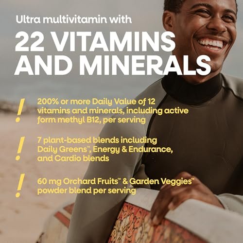 Nature's Way Alive! Men's Once Daily Ultra Potency Multivitamin Tabletten – Hochwertiges Männervitamin für Herz- und Muskelfunktion, B-Vitamine, Zink und Antioxidantien, 60 Tabletten