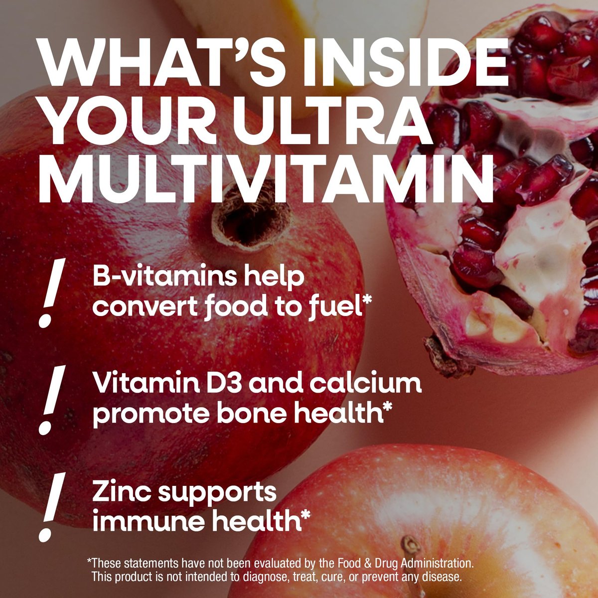Nature's Way Alive! Ultra Multivitamin für Frauen – Tägliche Frauenvitamine mit hoher Potenz, fördert Energie und Muskelfunktion, Vitamin A, C, D, methyliertes B12, 60 Tabletten