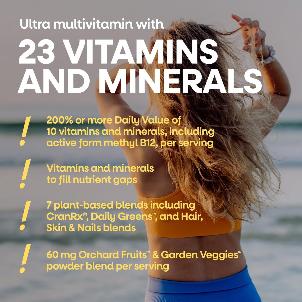 Nature's Way Alive! Ultra Multivitamin für Frauen – Tägliche Frauenvitamine mit hoher Potenz, fördert Energie und Muskelfunktion, Vitamin A, C, D, methyliertes B12, 60 Tabletten