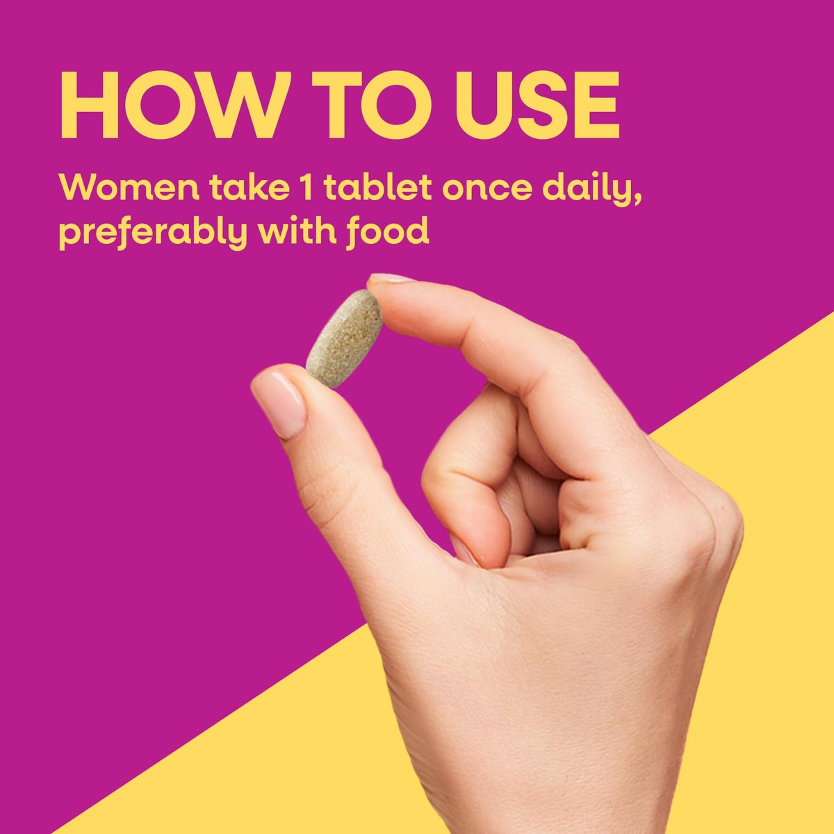 Nature's Way Alive! Ultra Multivitamin für Frauen – Tägliche Frauenvitamine mit hoher Potenz, fördert Energie und Muskelfunktion, Vitamin A, C, D, methyliertes B12, 60 Tabletten