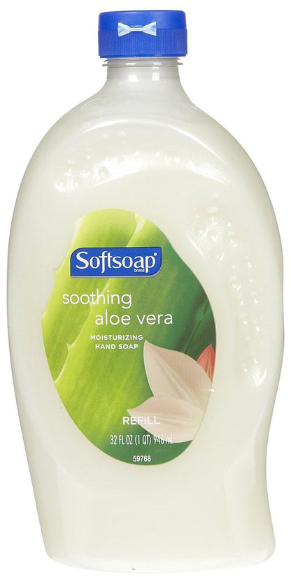 Softsoap Feuchtigkeitsspendende Handseife Nachfüllpackung mit Aloe Vera – 950 ml
