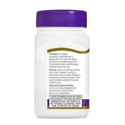 21st Century Resveratrol Kapseln mit rotem Weinextrakt (90 Stück) - Antioxidans Unterstützung mit Traubenkernextrakt, Polyphenolen & Vitamin C, Glutenfrei & Ohne Gentechnik, Ohne Zuckerzusatz