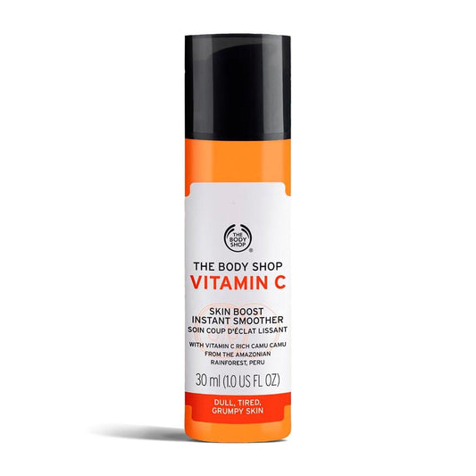 The Body Shop Vitamin C Skin Boost Instant Smoother – Strahlender Feuchtigkeitsserum für müde Haut, 30 ml