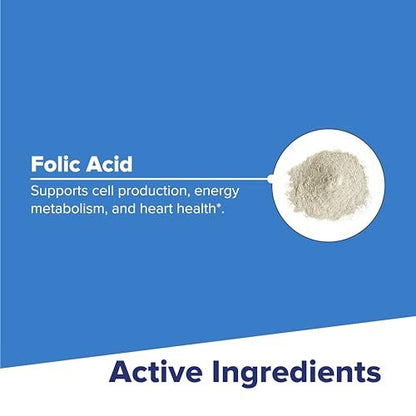 Superior Source Folsäure 1200 mcg – 100 sublinguale Tabletten für Herz, Immunsystem und Nervensystem