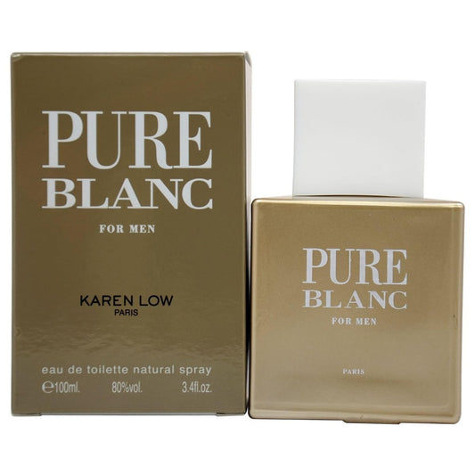 Karen Low Pure Blanc Eau de Toilette für Herren, 100 ml
