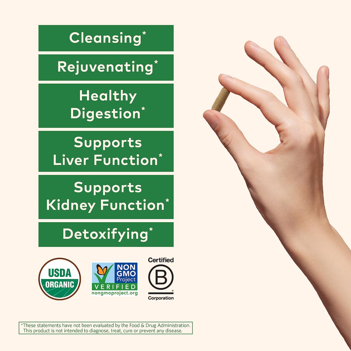 ORGANIC INDIA Leber-Nieren-Kräuterergänzung – Entgiften & Regenerieren, Unterstützt gesunde Leber- und Nierenfunktion, Vegan, Glutenfrei, Koscher, USDA Bio, Non-GMO – 90 Kapseln