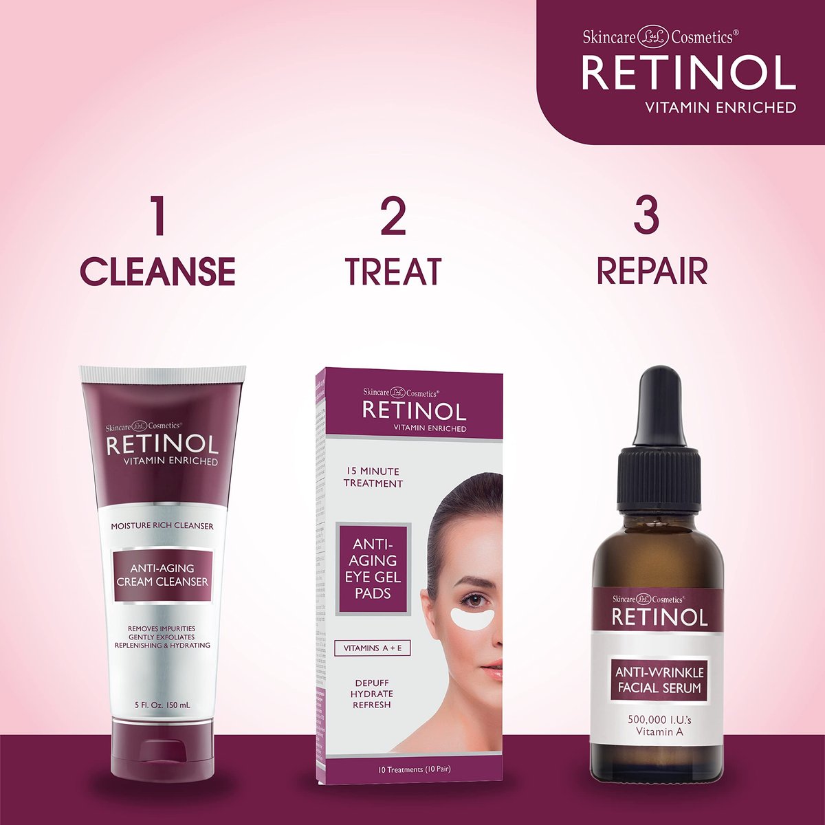 Retinol LIVAURA Anti-Aging Cream Cleanser – Sanfte Gesichtsreinigung für Frauen, feuchtigkeitsspendender Gesichtsreiniger für trockene, fettige & empfindliche Haut, tägliche Gesichtswäsche & Creme-Reiniger für die Hautpflegeroutine