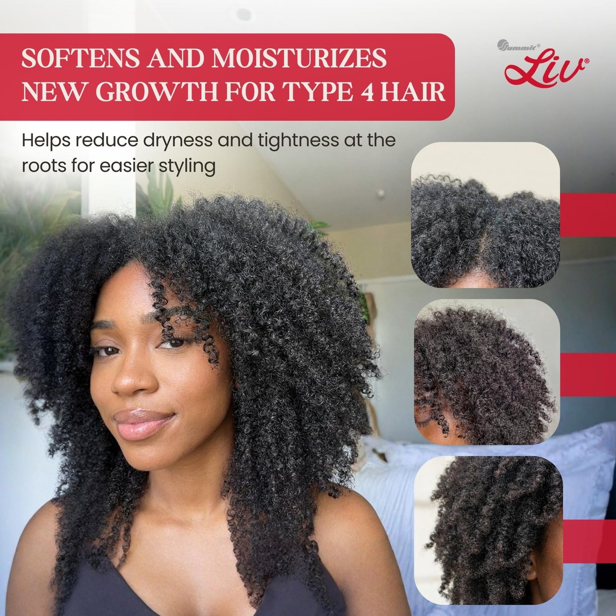LIV Summit Creme Haarpflege & Conditioner für trockenes, strukturiertes Haar – Tiefenfeuchtigkeit, Haarbruchschutz, Pflege für Styling, Geschmeidigkeit & Kämmbarkeit – 425 g, langanhaltende Feuchtigkeit