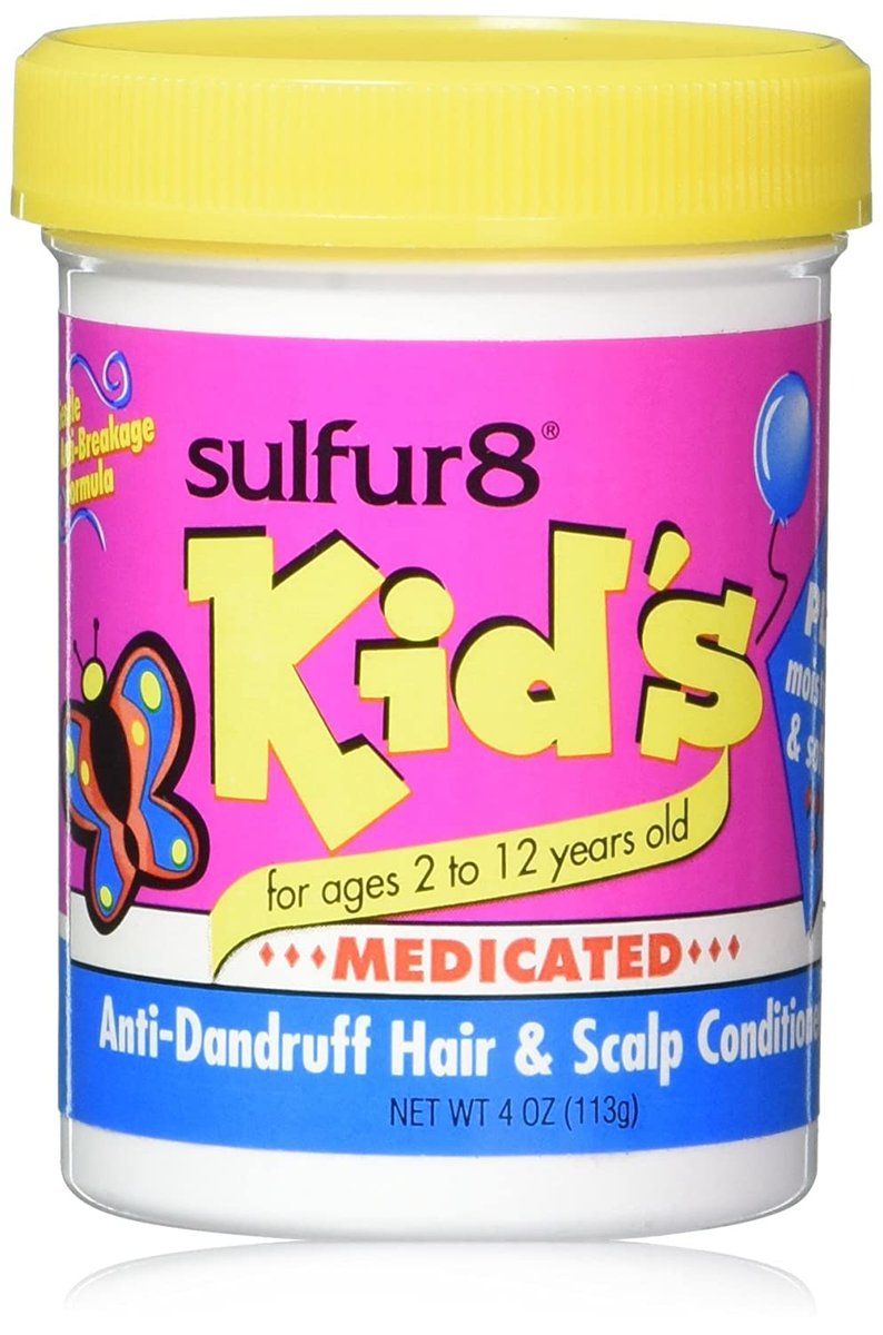 Sulfur 8 Haar- und Kopfhautconditioner für Kinder 118 ml – Feuchtigkeitsspendender Conditioner für weiches, geschmeidiges Haar, entwirrt und pflegt mit frischem Duft, für alle Haartypen geeignet