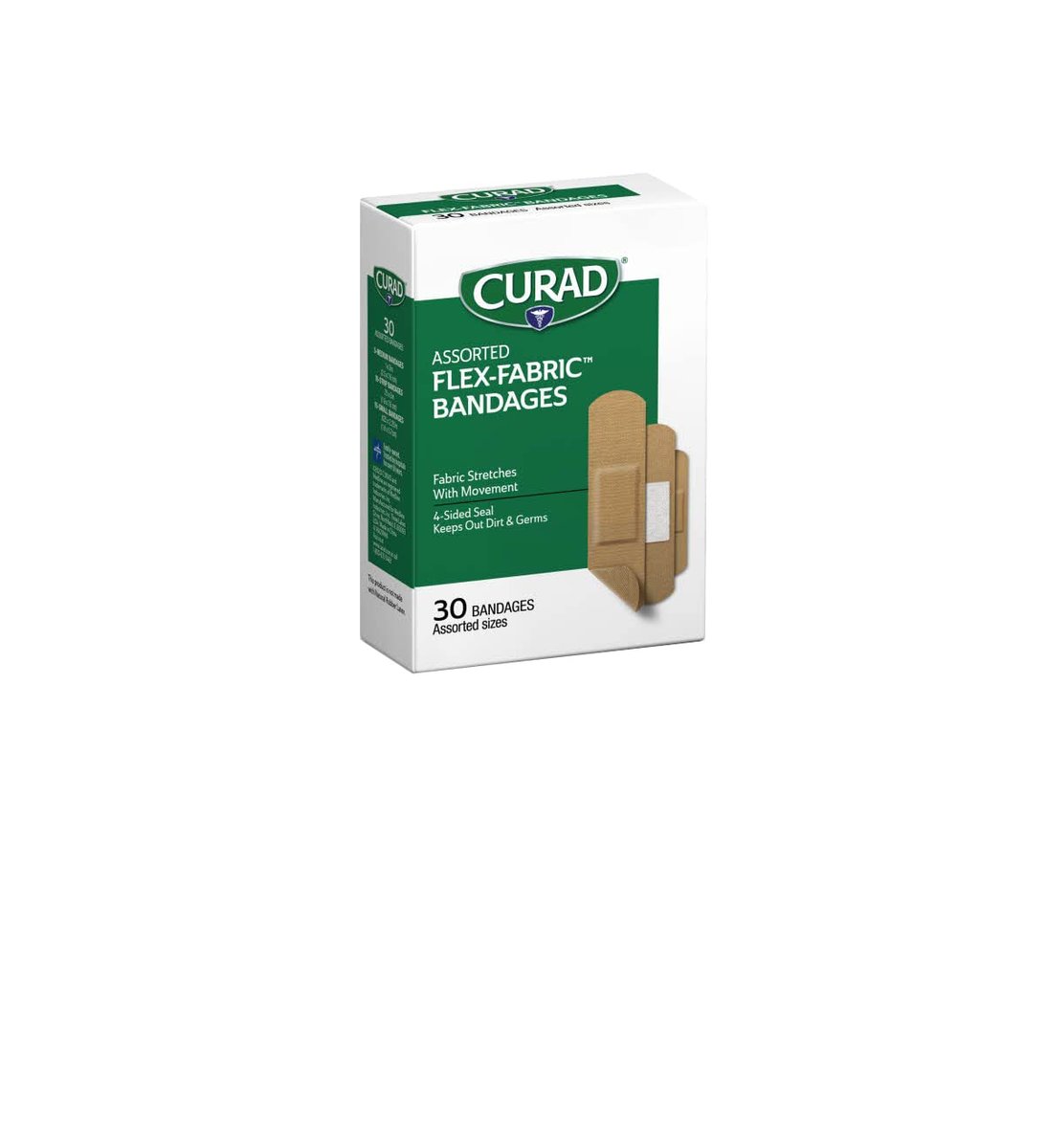 Curad Flex-Fabric Pflaster, verschiedene Größen, 30 Stück