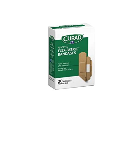 Curad Flex-Fabric Pflaster, verschiedene Größen, 30 Stück