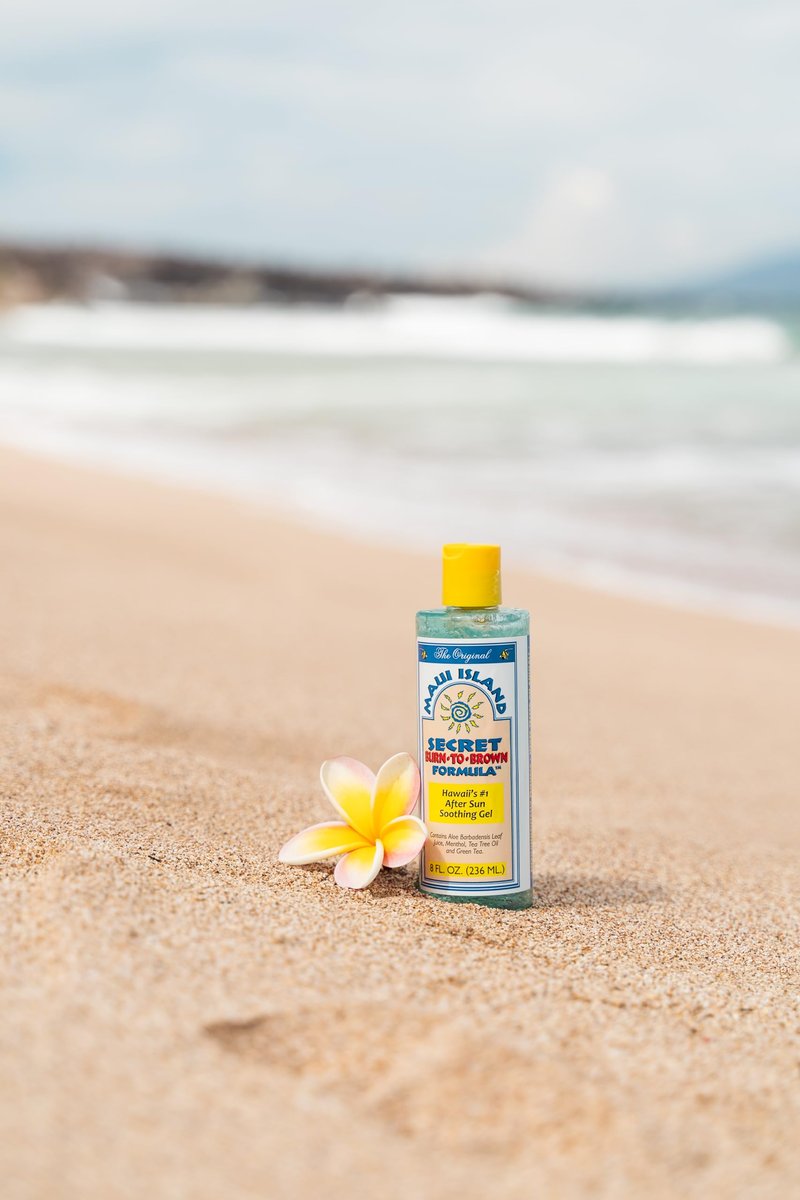 Maui Island Secret Burn to Brown Formula 8 oz – Sonnenbrand-Lotion für intensive Bräune