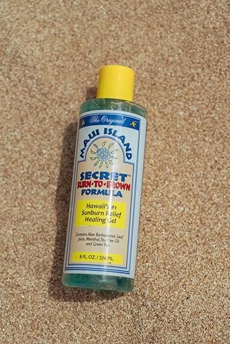 Maui Island Secret Burn to Brown Formula 8 oz – Sonnenbrand-Lotion für intensive Bräune