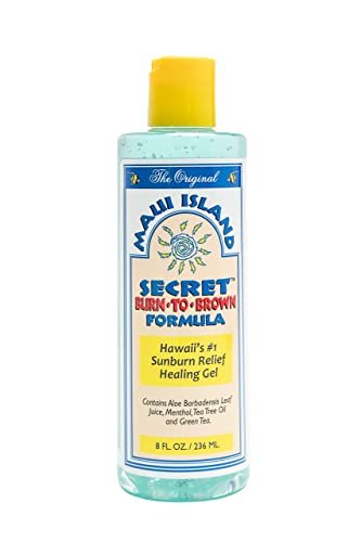 Maui Island Secret Burn to Brown Formula 8 oz – Sonnenbrand-Lotion für intensive Bräune