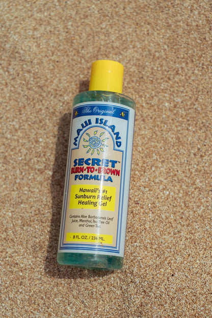 Maui Island Secret Burn to Brown Formula 8 oz – Sonnenbrand-Lotion für intensive Bräune