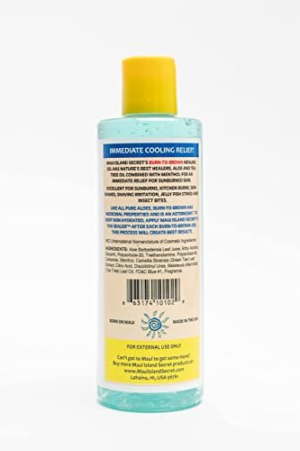 Maui Island Secret Burn to Brown Formula 8 oz – Sonnenbrand-Lotion für intensive Bräune