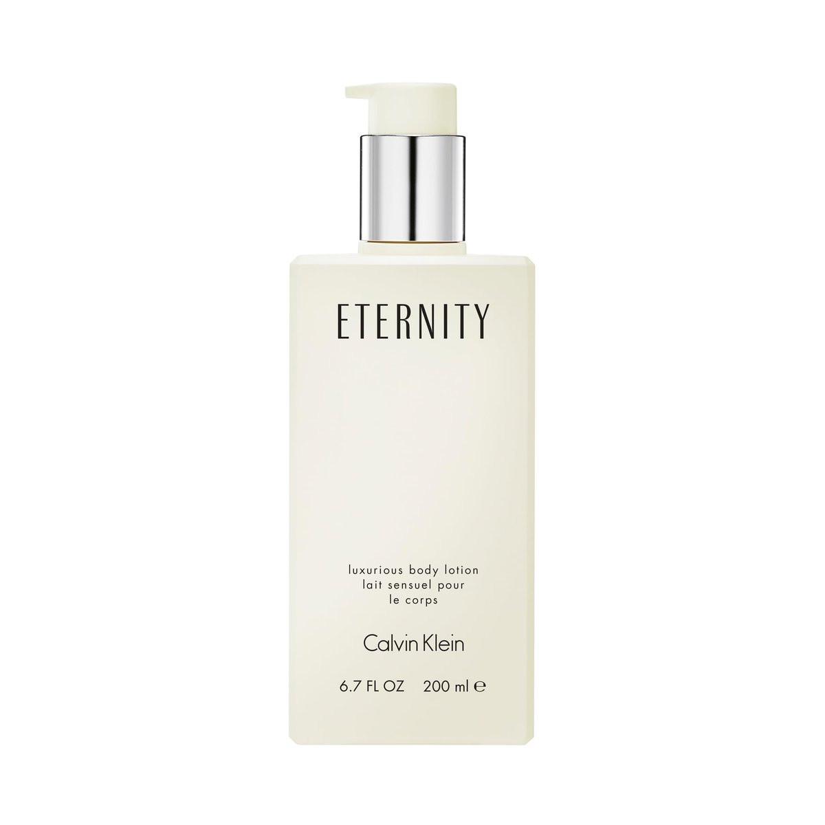 Calvin Klein Eternity Body Lotion mit Noten von Bergamotte, Weißer Rose, Sandelholz & Amber 200 ml