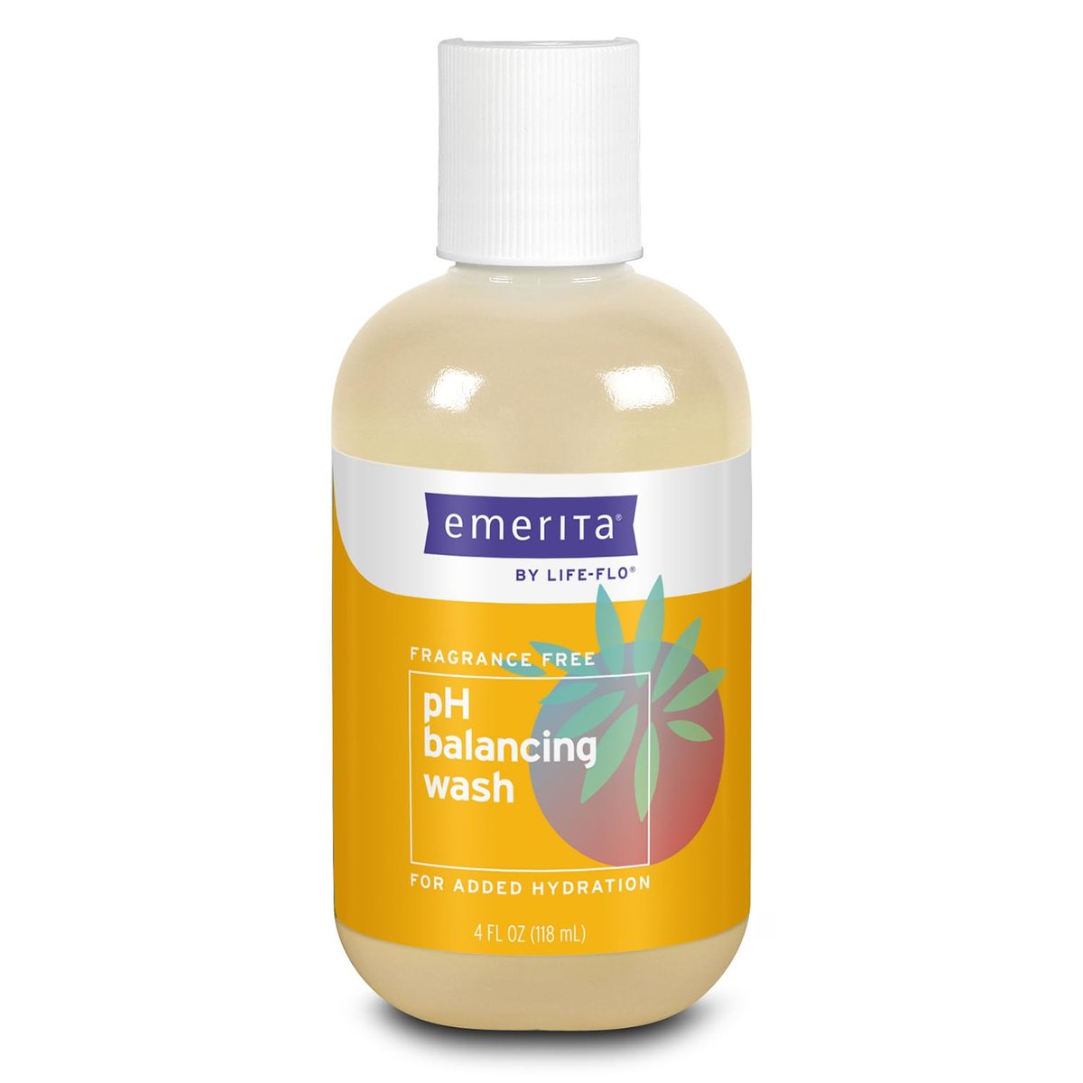 Emerita pH-Balanced Intimwaschgel, Feuchtigkeitsspendende Reinigung für empfindliche Bereiche, 118 ml