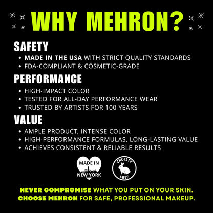 Mehron Makeup Spirit Gum & Entferner Kombi-Set | Professioneller Kleber für Gesicht, Haut & Körper | Hergestellt in den USA