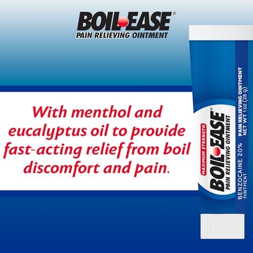 Boil Ease Schmerzlindernde Salbe, 1 Unze