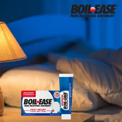 Boil Ease Schmerzlindernde Salbe, 1 Unze