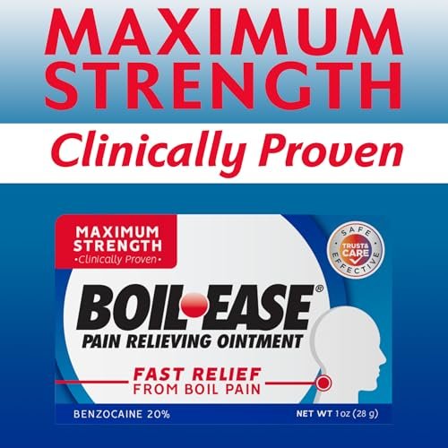 Boil Ease Schmerzlindernde Salbe, 1 Unze