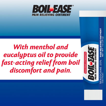 Boil Ease Schmerzlindernde Salbe, 1 Unze