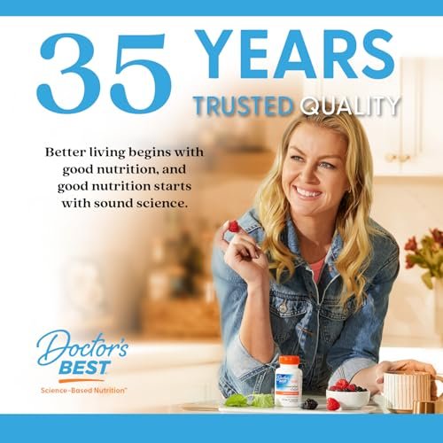 Doctor's Best Niacin 500 mg Extended Release – Nahrungsergänzung für Männer & Frauen – Minimiert Hautrötung, Niacin als Nicotinsäure 500 mg, Unterstützung der Herz-Kreislauf-Gesundheit, Glutenfrei, Vegan, Non-GMO – 120 Tabletten