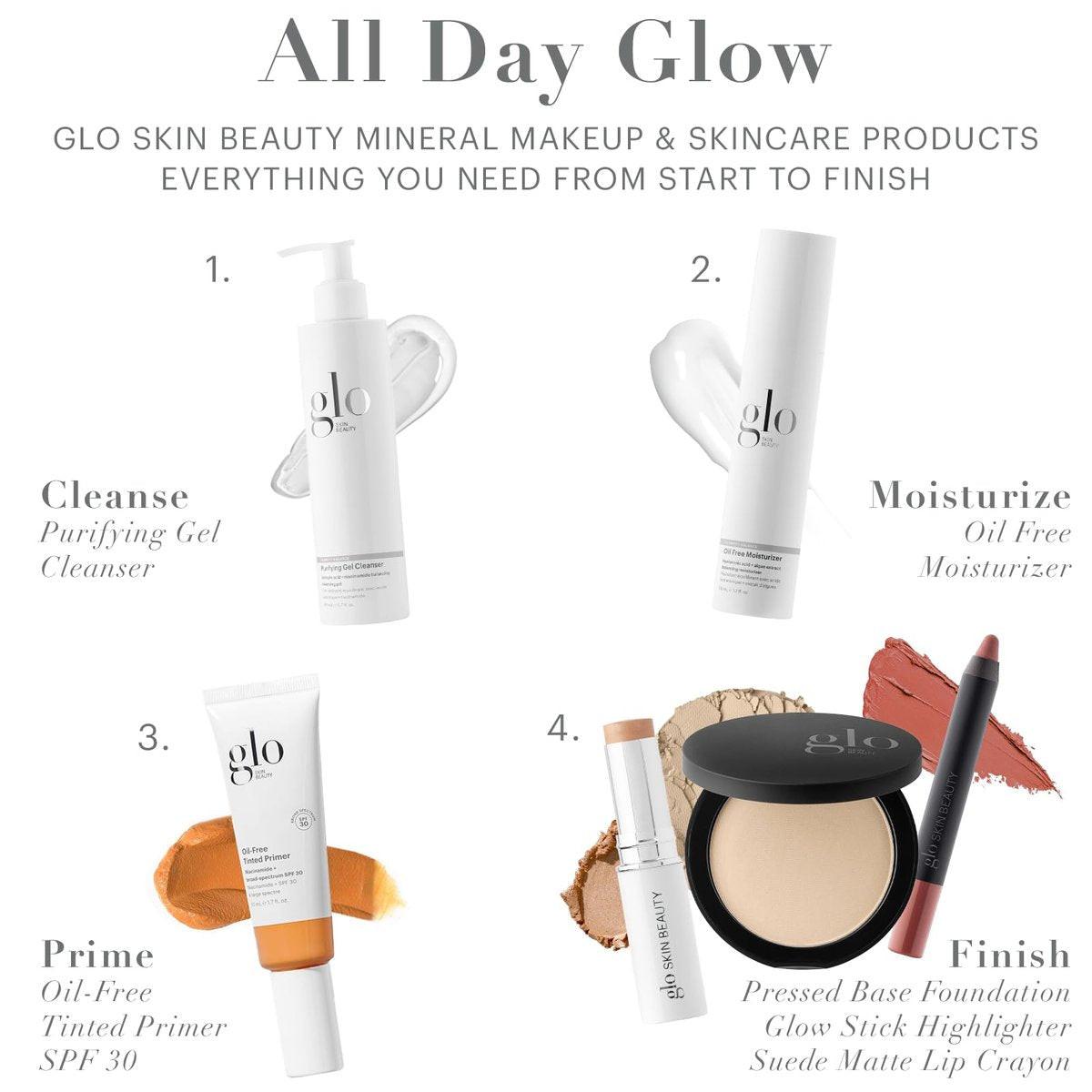 Glo Skin Beauty Oil-Free Moisturizer 1,7 Fl Oz – Leichte, ölfreie Feuchtigkeitscreme mit Hyaluronsäure für fettige & reife Haut