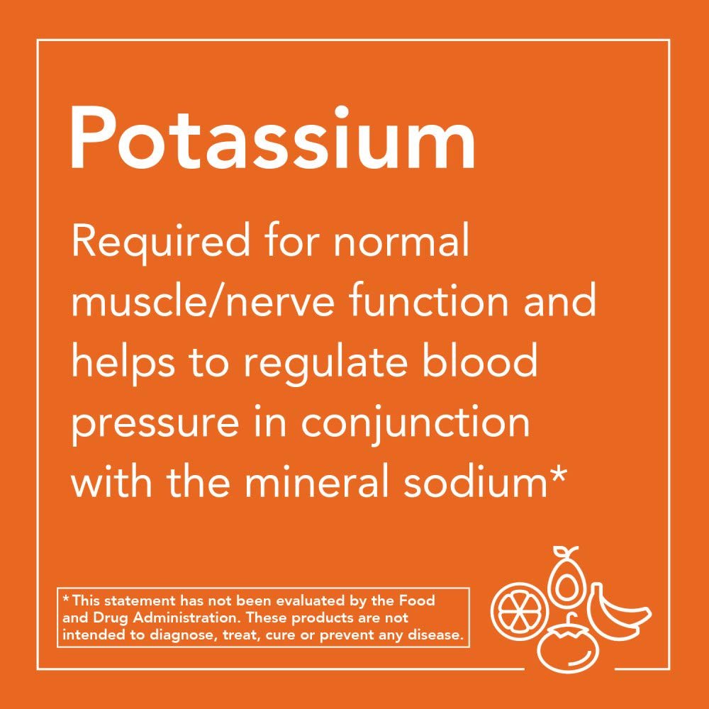 Kaliumcitrat 99 mg – 180 Kapseln (2er-Pack) – NOW Foods