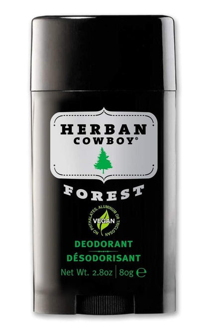 Herban Cowboy Forest Deodorant Maximaler Schutz 2,8 Unzen, 3er-Pack
