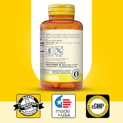 MASON NATURAL Ganze Kräuter-Ingwer 500 mg, 2-Monats-Versorgung, natürliches Kräuterergänzungsmittel, 60 Kapseln