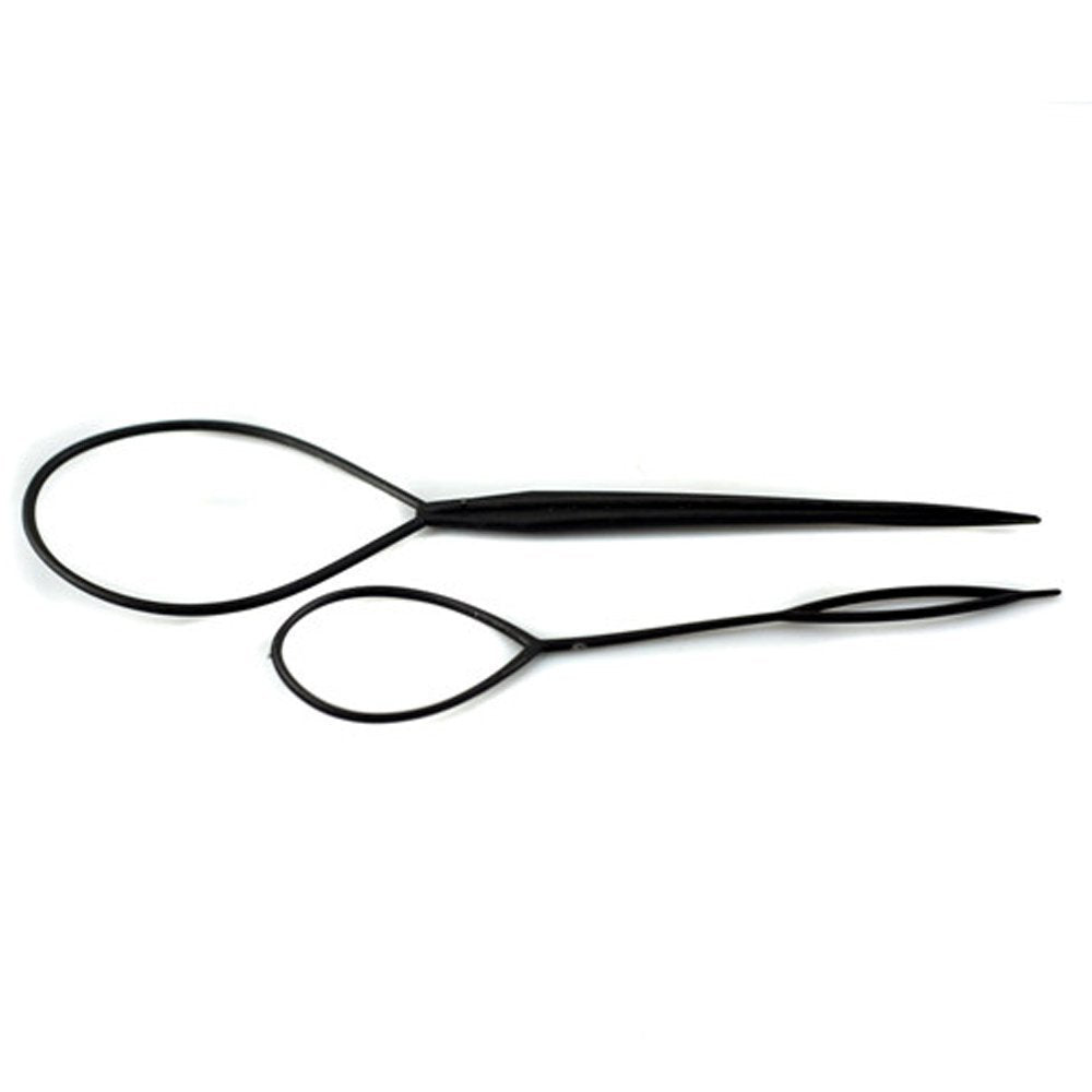 BONAMART ® 2 Stück Haar Zopf Pferdeschwanz Macher Styling Tool
