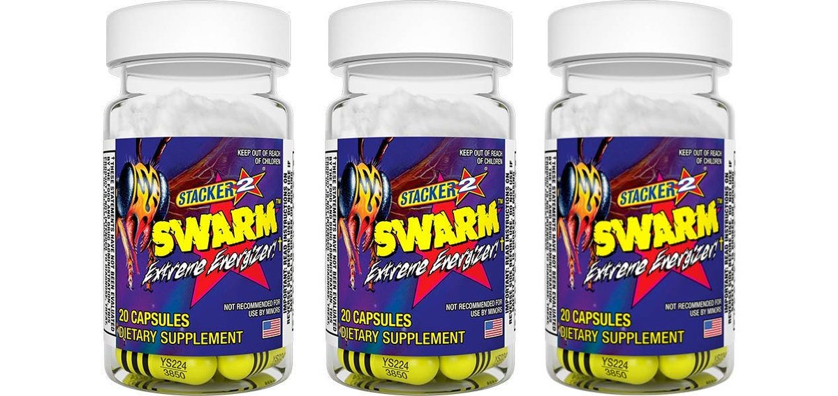 Swarm Extreme Energizer 20 Kapseln (3er-Pack) – STACKER 2