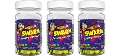 Swarm Extreme Energizer 20 Kapseln (3er-Pack) – STACKER 2